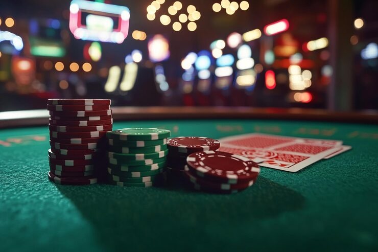 Poker Indonesia table interface on hombet platform